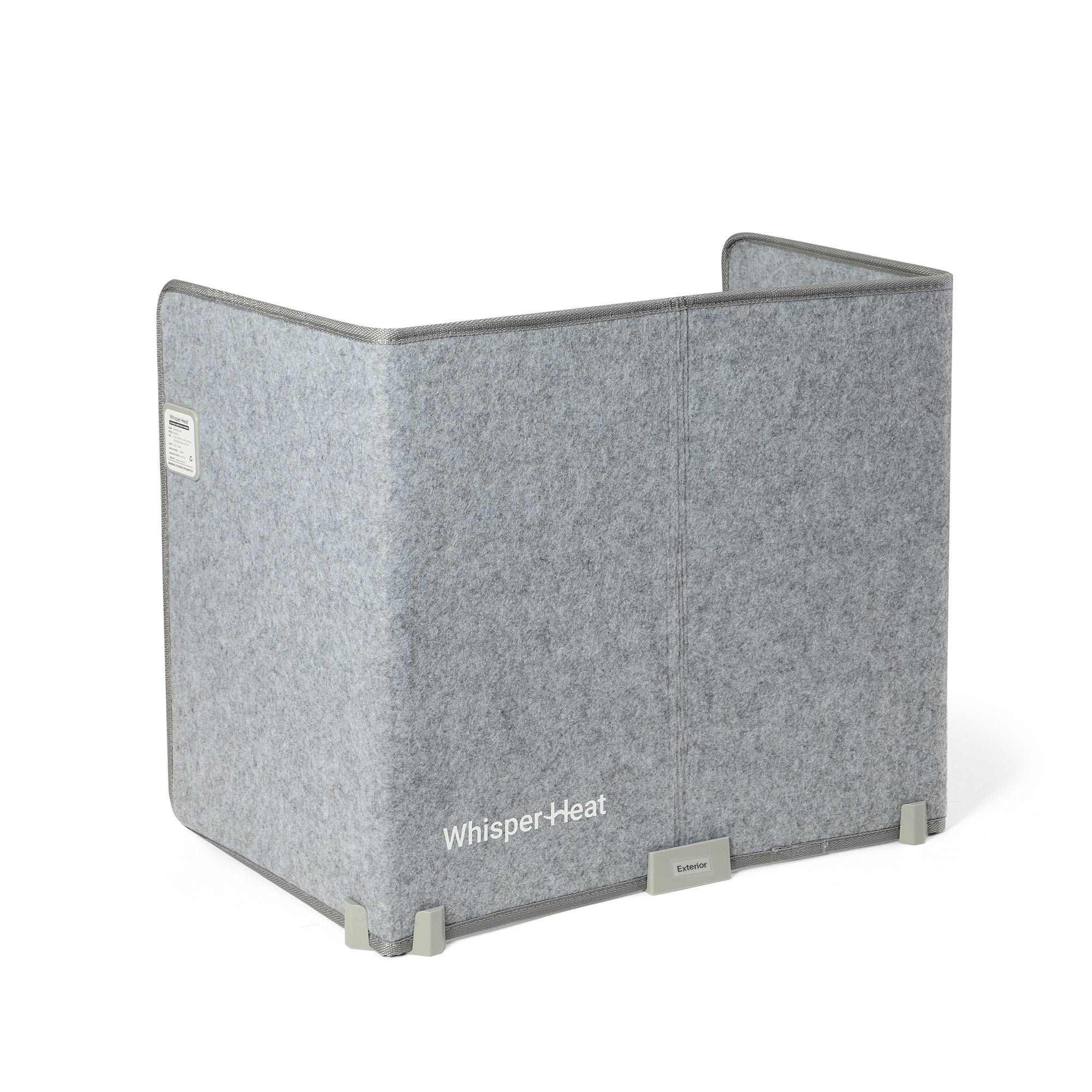 Foldable Space Heater - Silent Radiant Heat - Leg & Foot Warmer with Thermostat