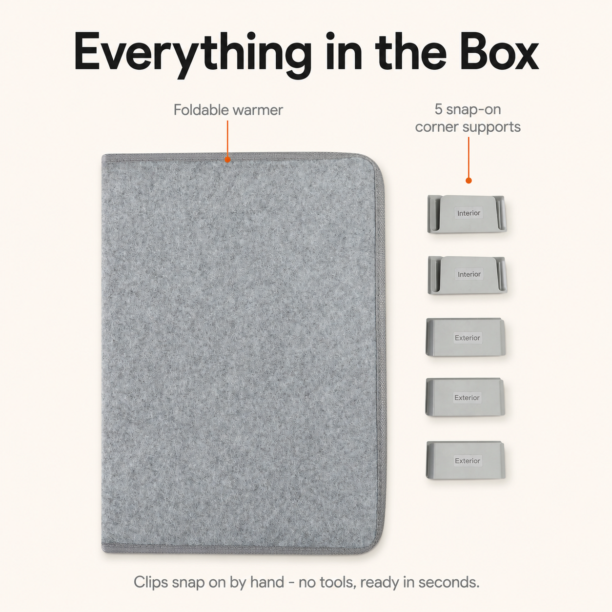 Whisper Heat - Foldable Space Heater