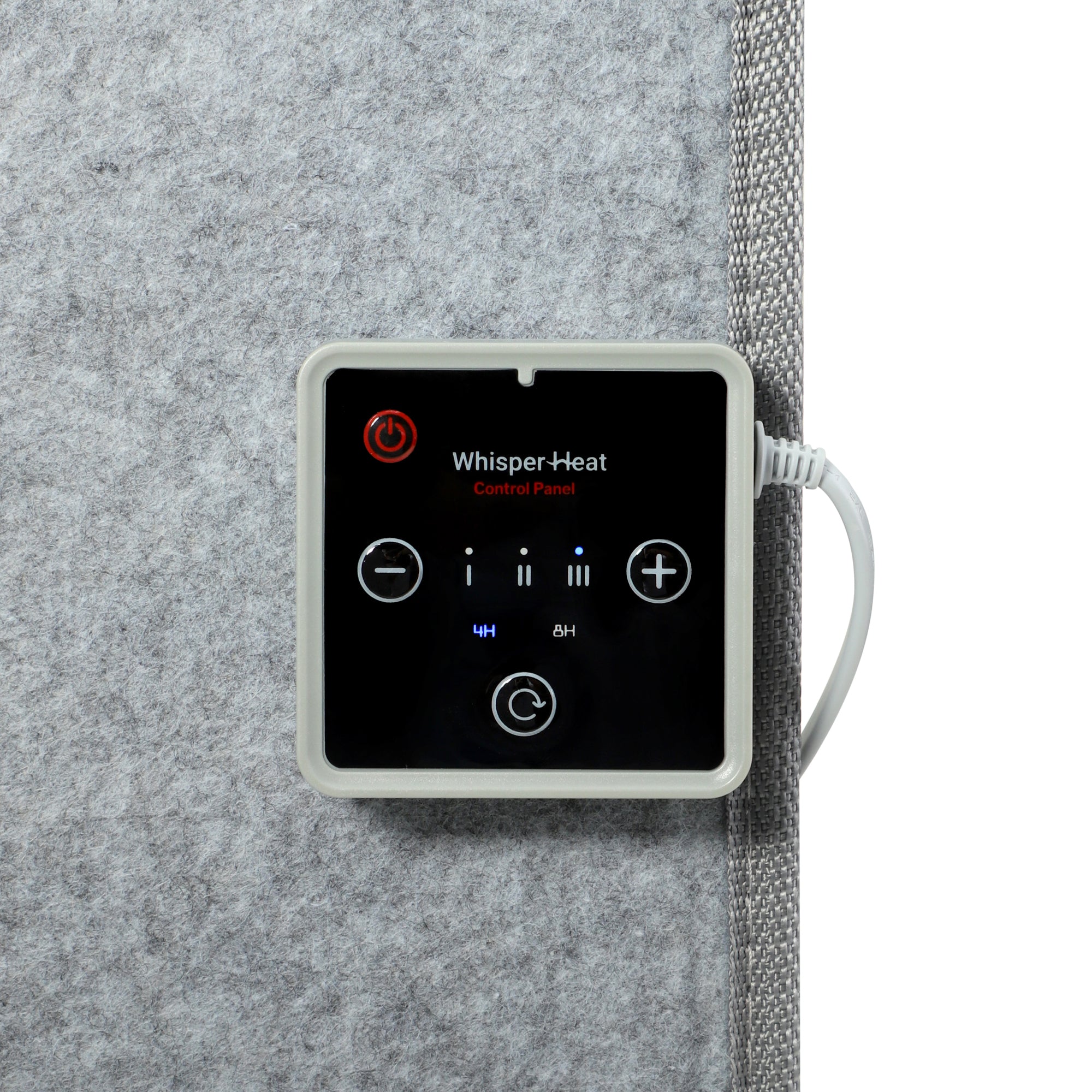 Foldable Space Heater - Silent Radiant Heat - Leg & Foot Warmer with Thermostat
