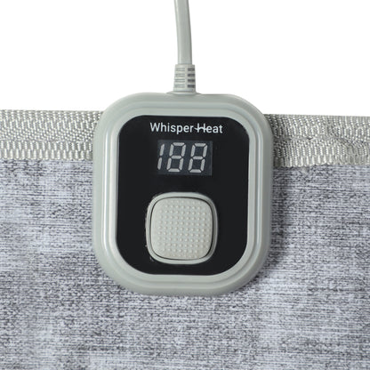 Whisper Heat - Electric Heated Floor Mat - Silent Warmth for Home & Office