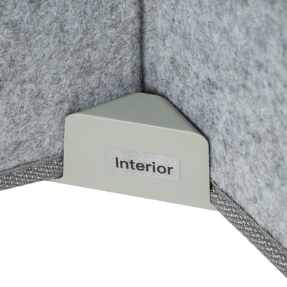 Foldable Space Heater - Silent Radiant Heat - Leg & Foot Warmer with Thermostat